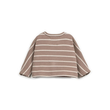 Gestreepte jersey sweater - Pencil